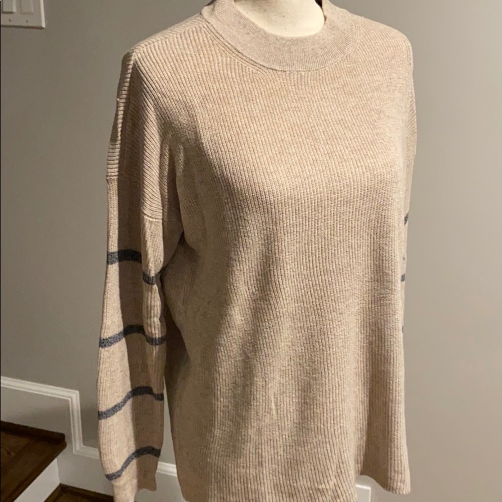 Tan American Eagle Pullover Sweater - image 3